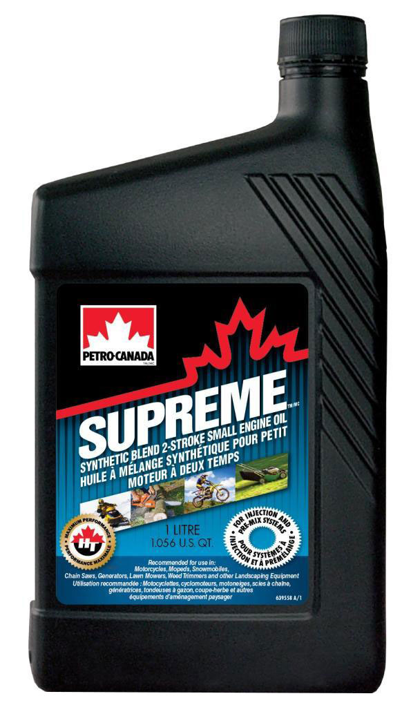 Petro-Canada SUPREME Synthetic Blend 2-Stroke Small Engine Oil
